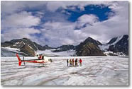 Land on the Yanert Glacier